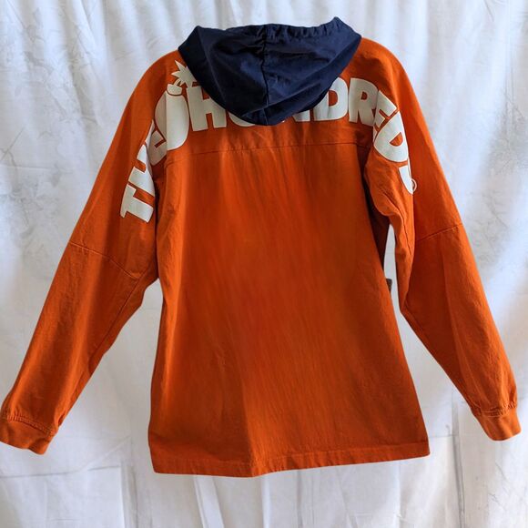 The Hundreds Bomb Long Sleeve Hooded Orange Tee Men Small Graphic Streetwear - Picture 4 of 5